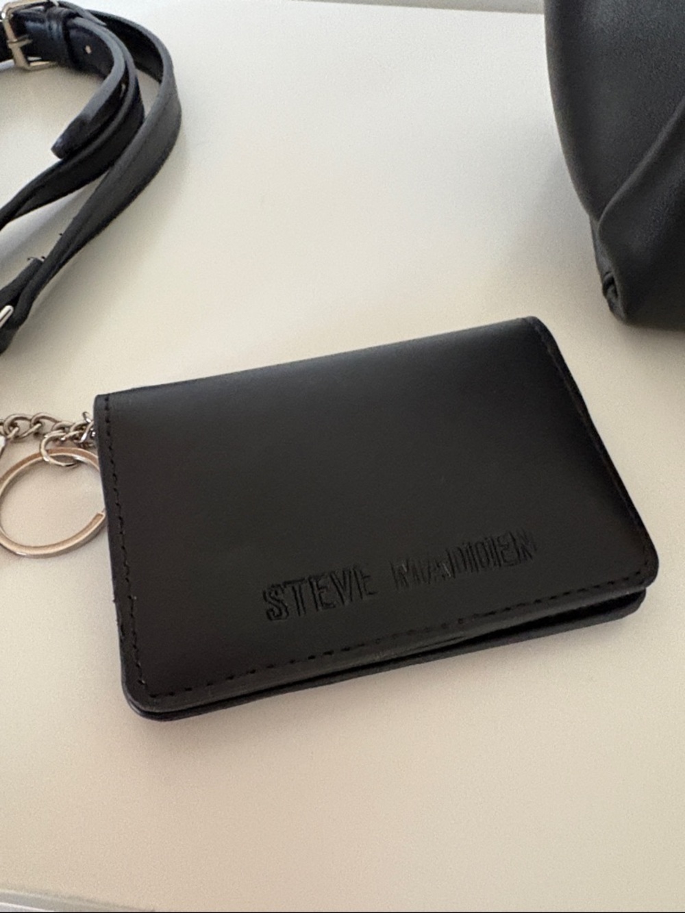 small Steve Madden Buckel Purse With Strap and Small wallet - Picture 7 of 7